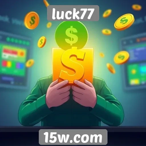 Como funciona o sistema de pagamentos no luck77